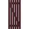 Ekena Millwork Americraft 6-Board (2 Batten) Wood Spaced Board-n-Batten Shutters w/ Z-Bar, ARW102SB623X83WRH, PR ARW102SB623X83WRH - alternate 8
